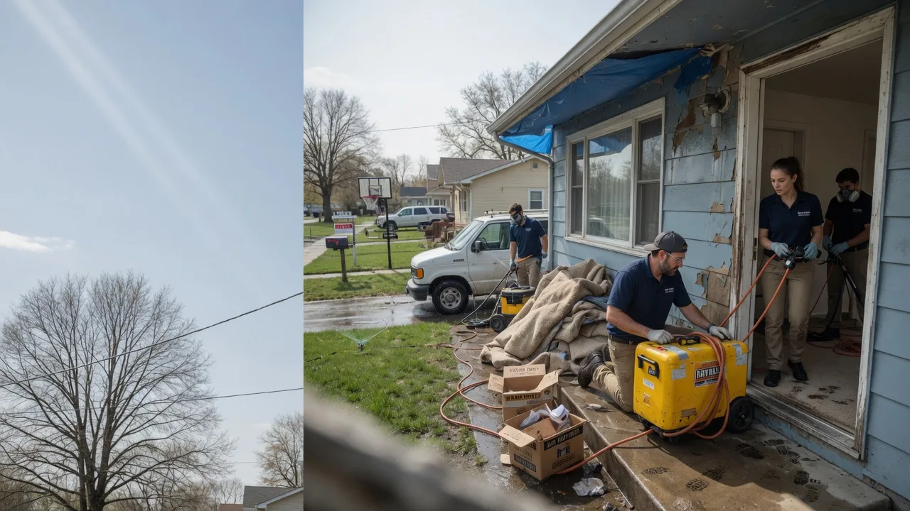Basement Flood Cleanup in Floweree, MT near me